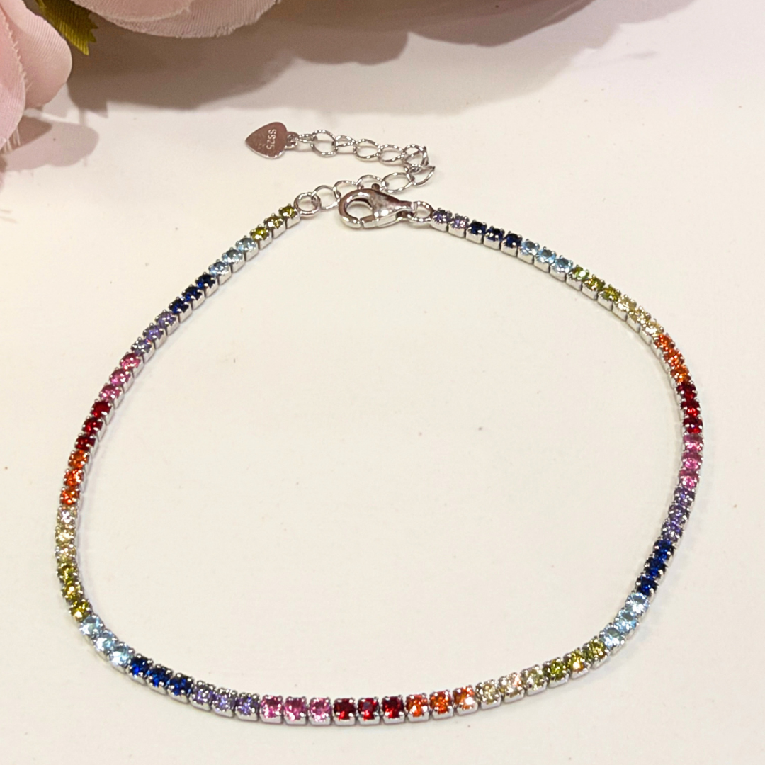 Pulsera Tenis Multicolor