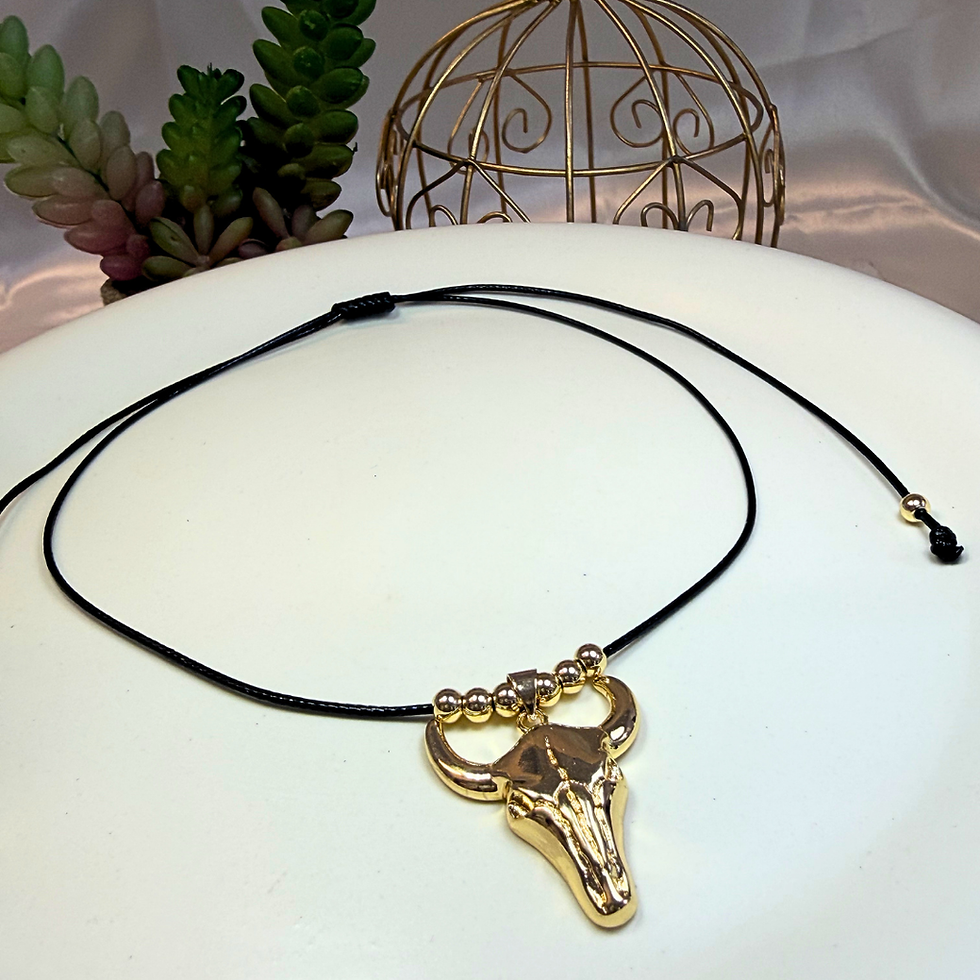 Miniatura: Collar Hilo Cabeza de Toro