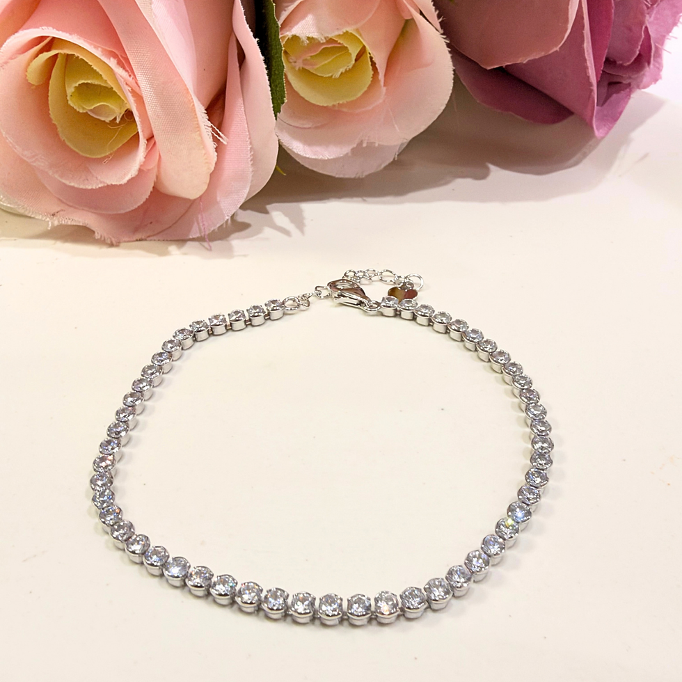 Miniatura: Pulsera Tenis Circular