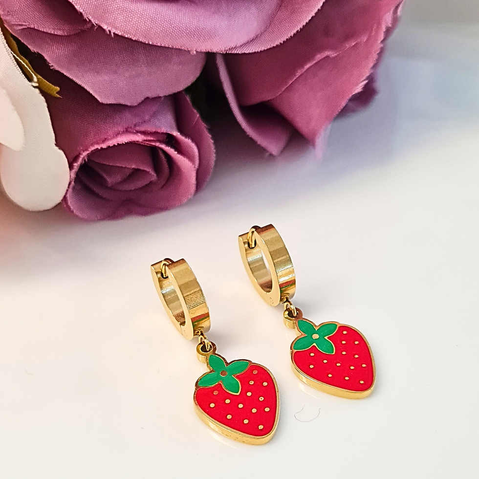 Miniatura: Arracadas de  Fresas
