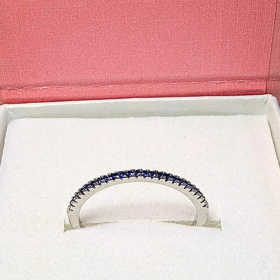 Miniatura: Anillo Churumbela media Azul Rey