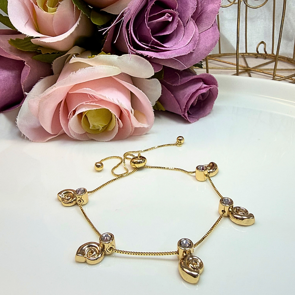 Miniatura: Pulsera Caracoles Ajustable