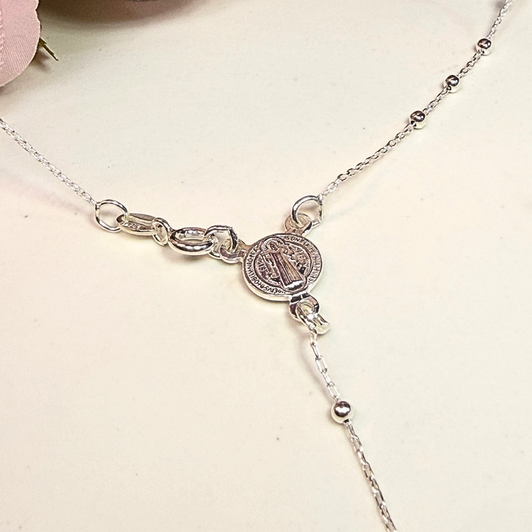 Rosario de Plata mini