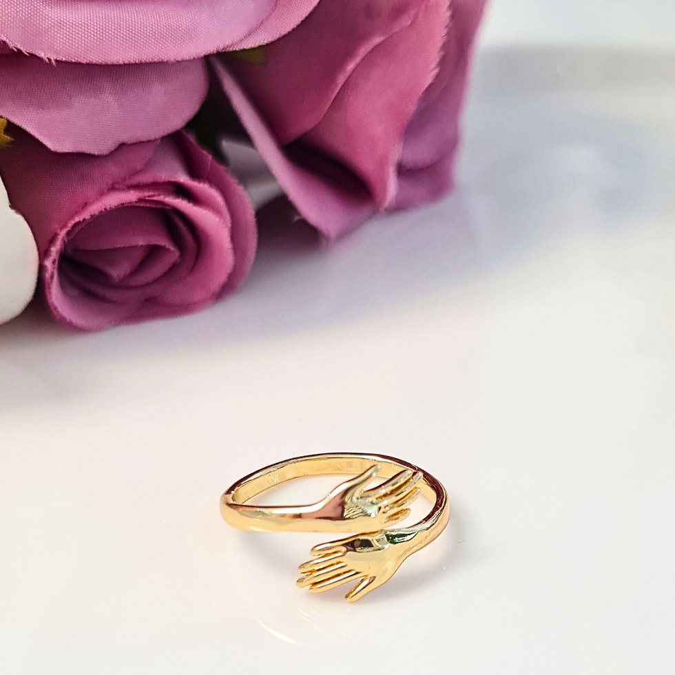 Miniatura: Anillo Abrazo Dorado