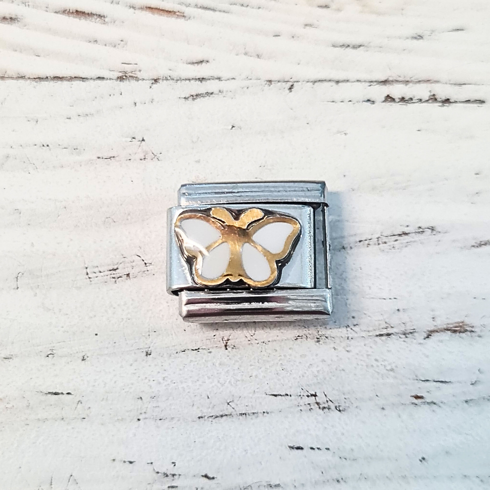 Miniatura: Dije Mariposa Blanca