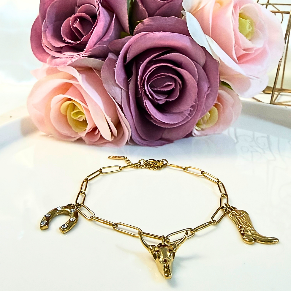 Miniatura: Pulsera Vaquera Dorada