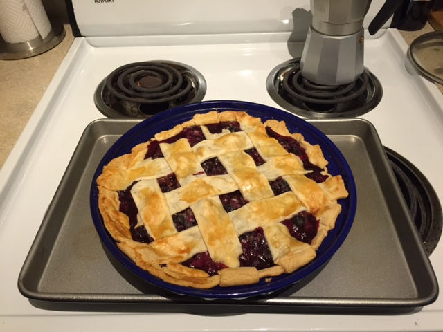 Homemade Blueberry Pie