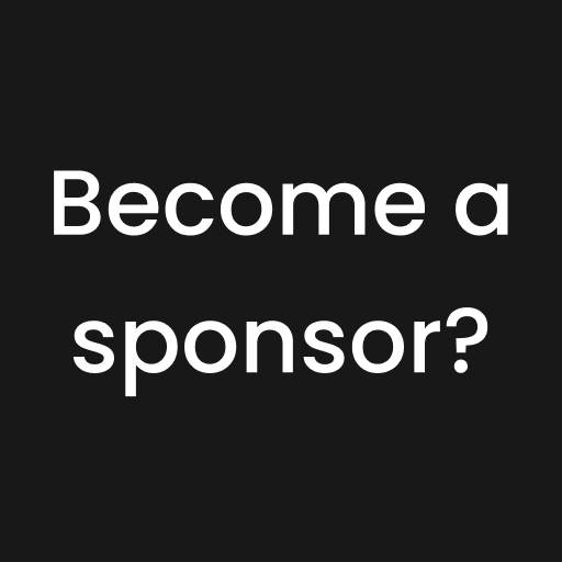 Become a sponsor
