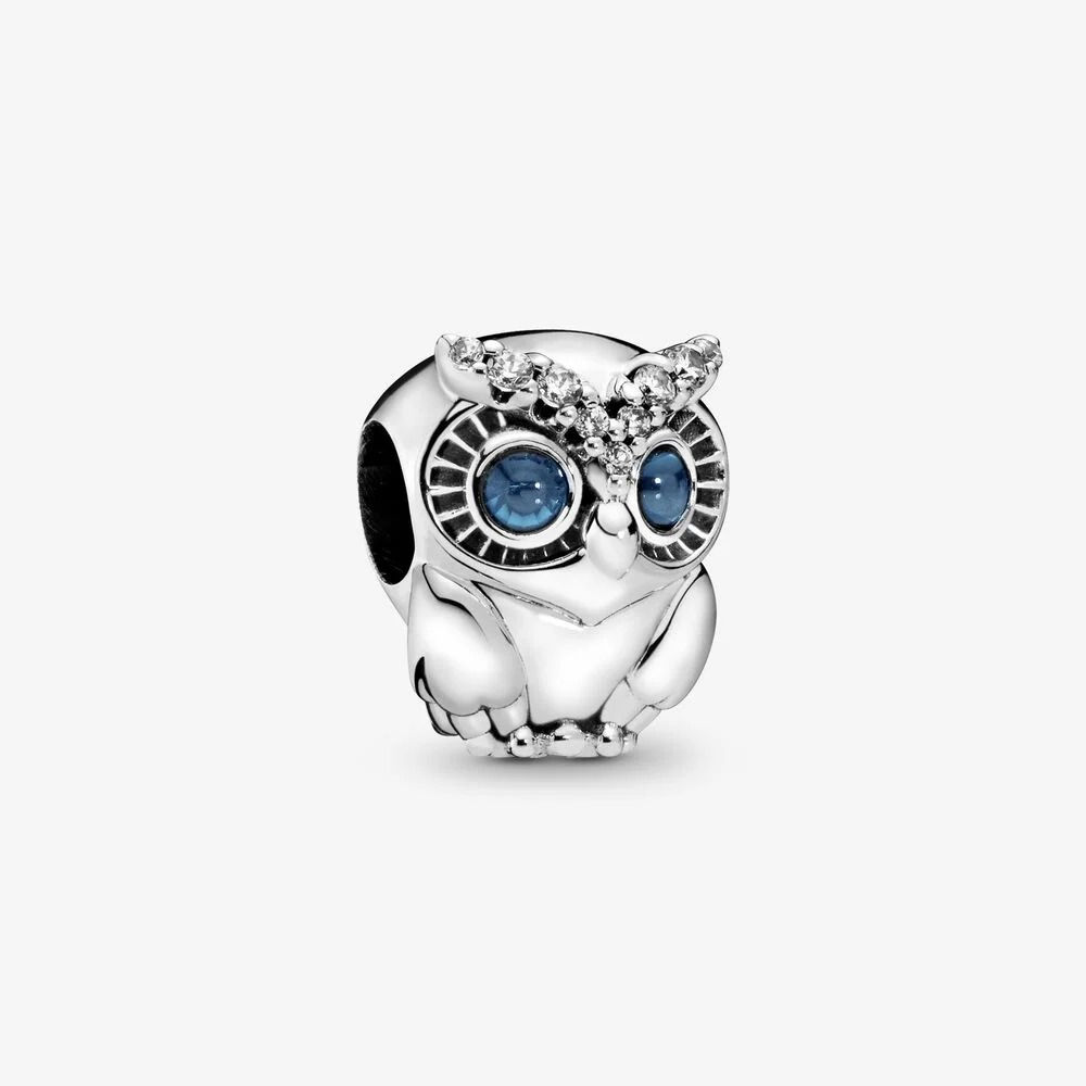 Sparkling Owl Charm