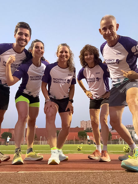 T-shirts team running par Provence Triathlon Gémenos