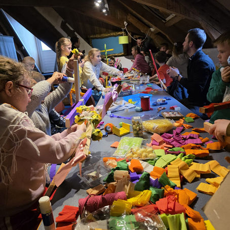 Palmpasen komt eraan, de kinderen zijn er klaar voor