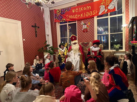 Sinterklaas op bezoek!