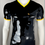 Thumbnail: Rubber Latex Trimmed Short Sleeves V Neck Top
