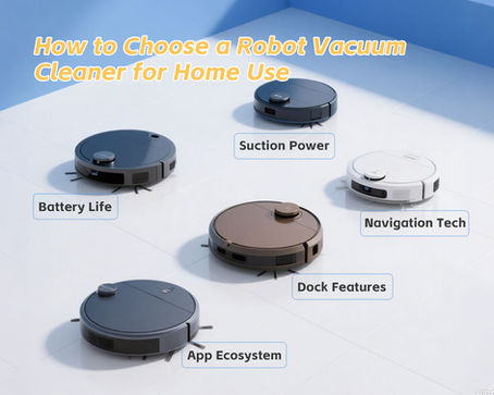 How to Choose a Robot Vacuum Cleaner for Home Use