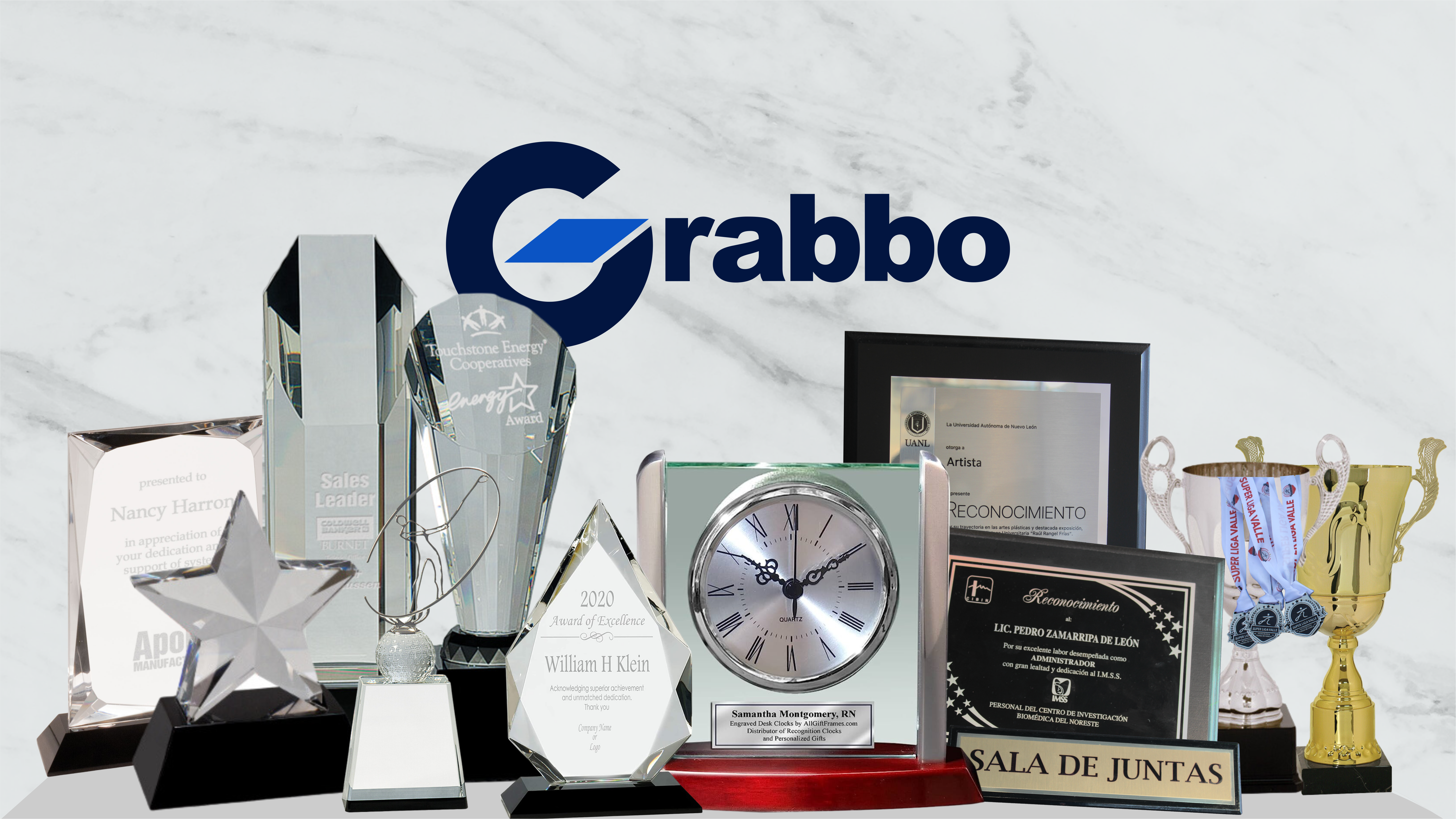 Reconocimientos y premiaciones Grabbo