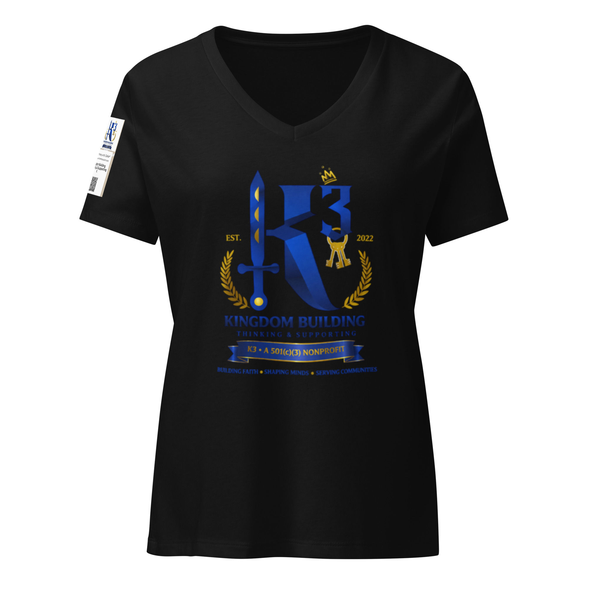 Women’s relaxed v-neck t-shirt