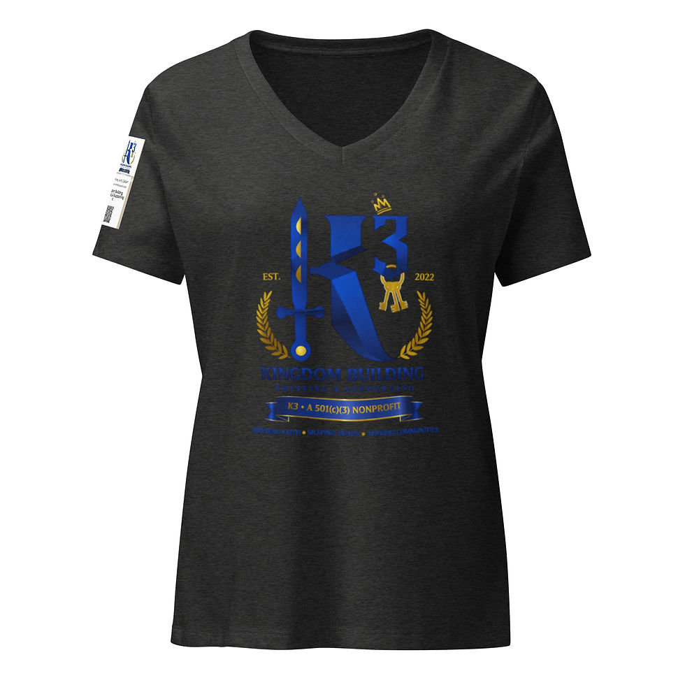 Thumbnail: Women’s relaxed v-neck t-shirt