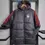Thumbnail: Mexico Black and Red Puffer Jacket