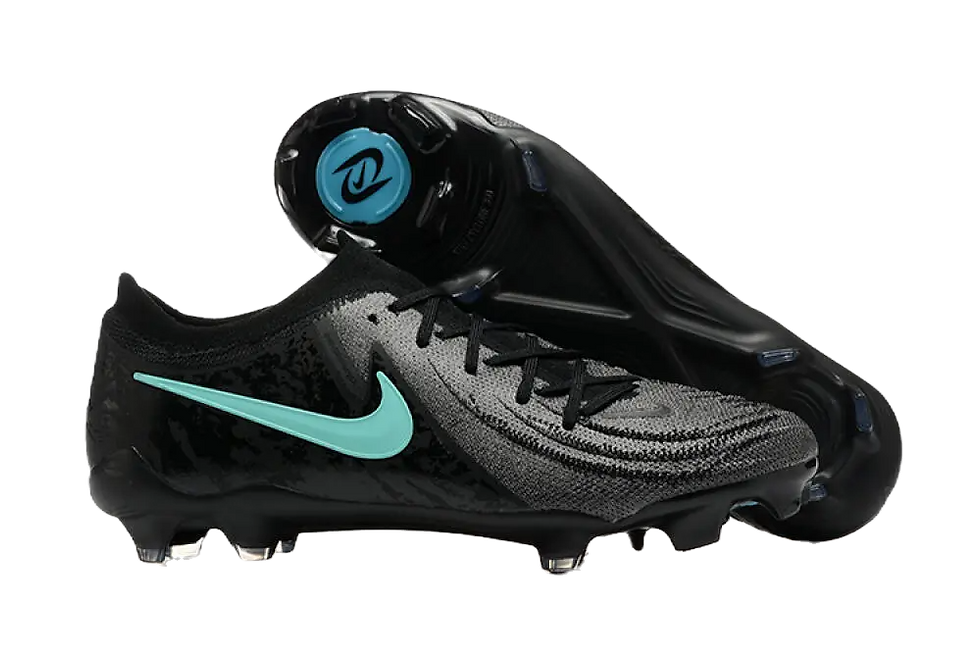 Nike Phantom Luna Elite FG Firm Ground Soccer Cleats - Grey/Black/Jade