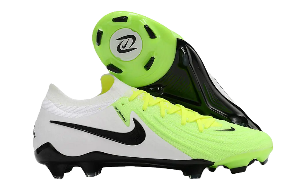 Nike Phantom Luna Elite NU FG Firm Ground Soccer Cleats - Green/White/Black