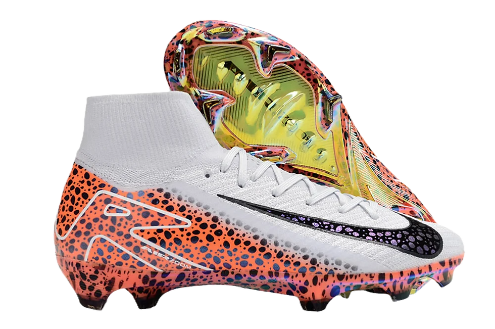 Nike Air Zoom Mercurial Superfly 10 Elite FG Firm Ground Soccer Cleats - Grey/Le