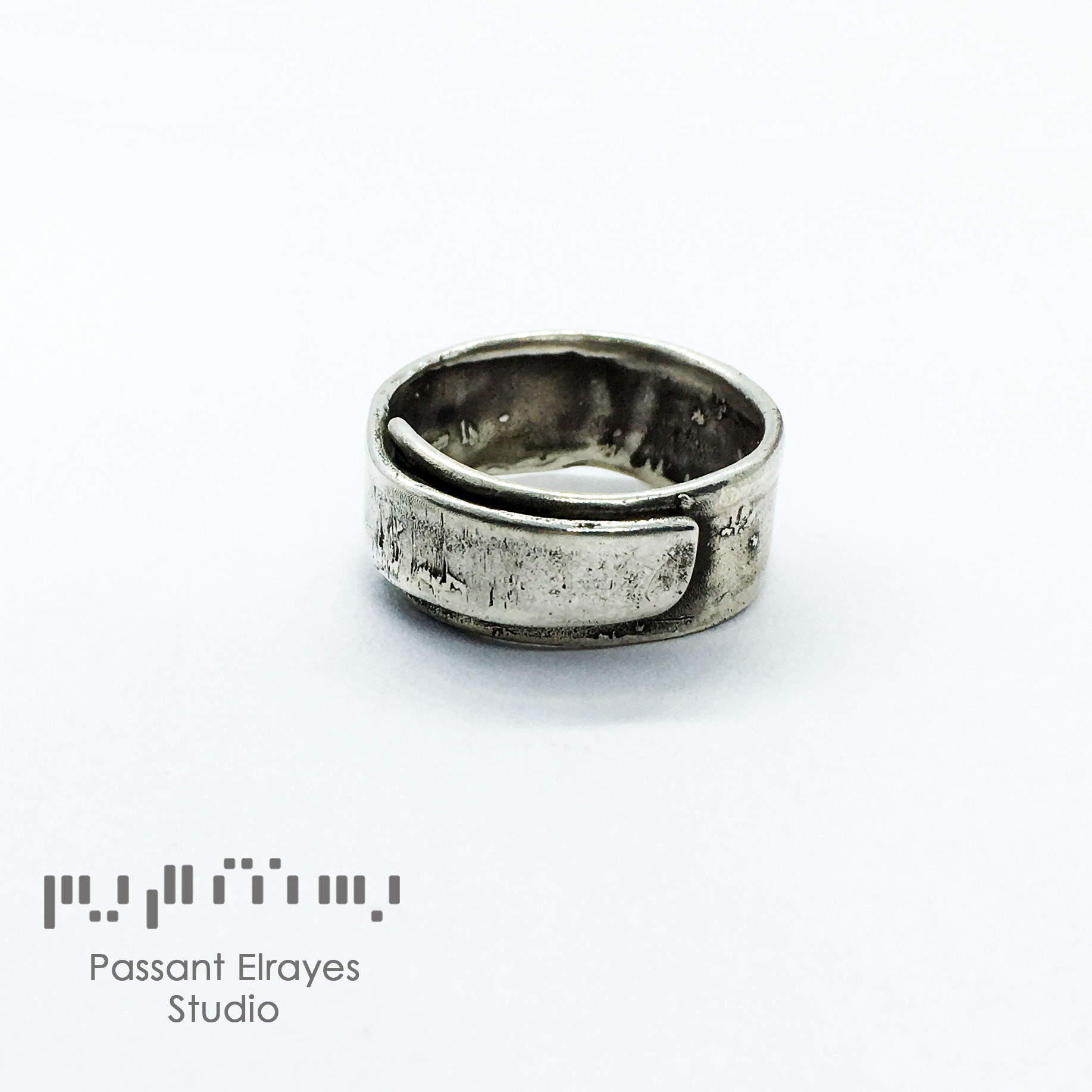 Wrapped Silver Ring