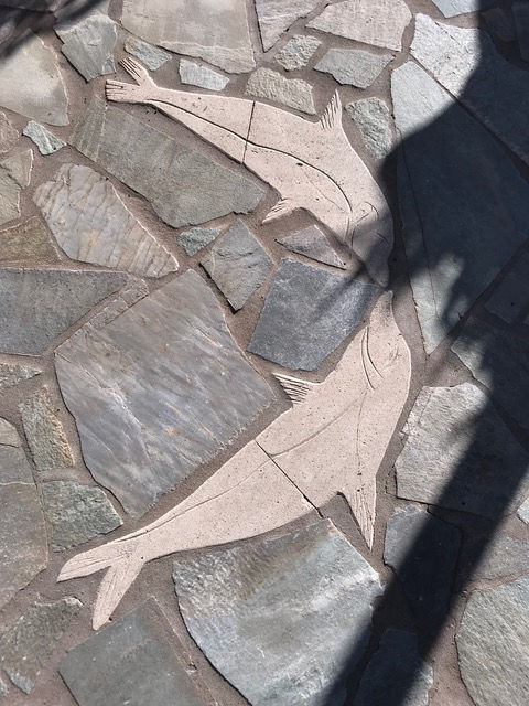 Local “Modern Minoan” stonework - Author Ian Kent