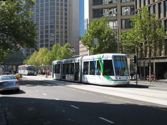 Modern tramcar from Author Ian Kent