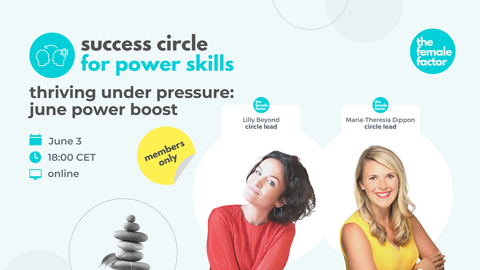 thriving under pressure | june power boost