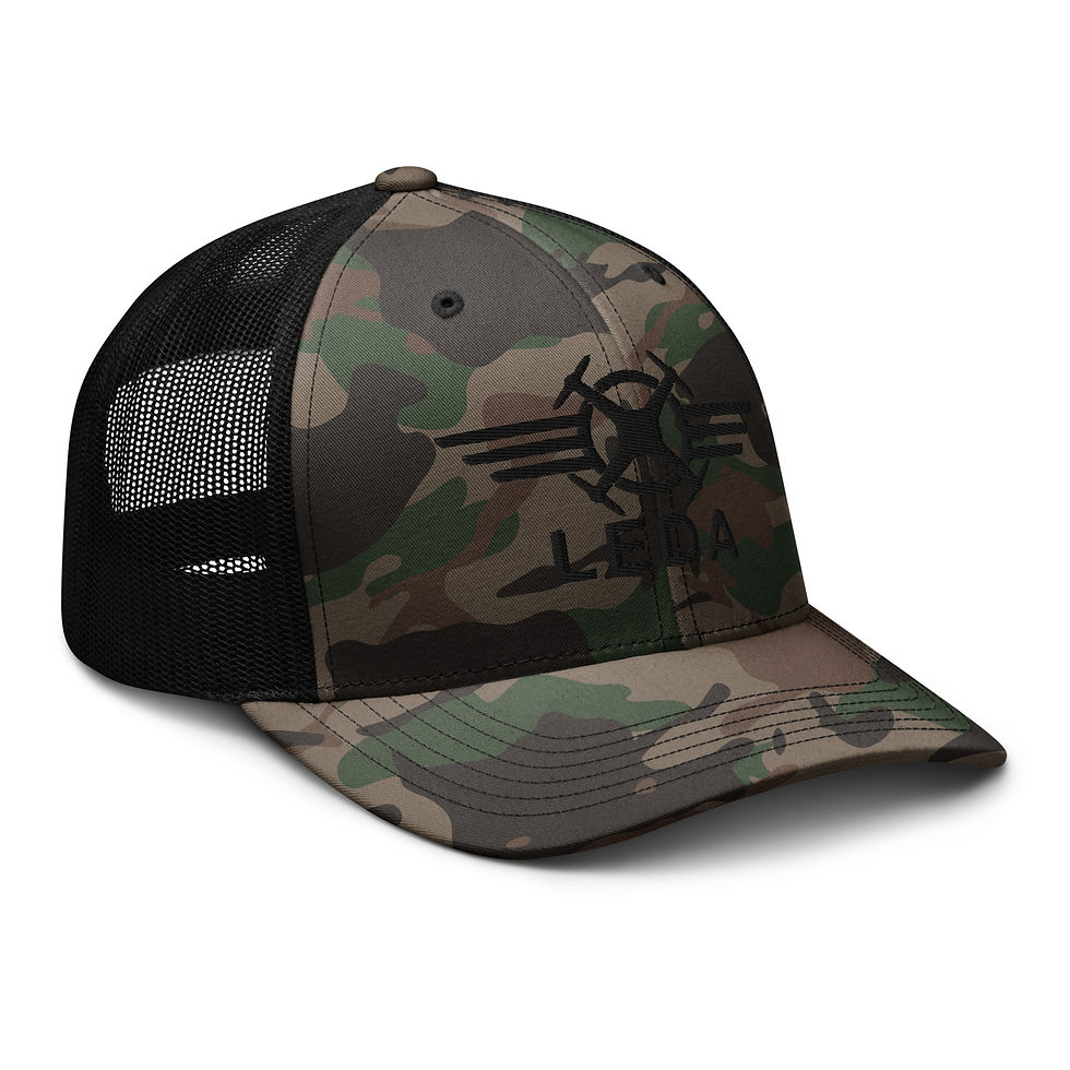 Thumbnail: Hat - Camouflage LEDA Trucker