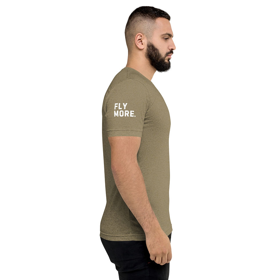 Thumbnail: "FLY MORE." T-Shirt