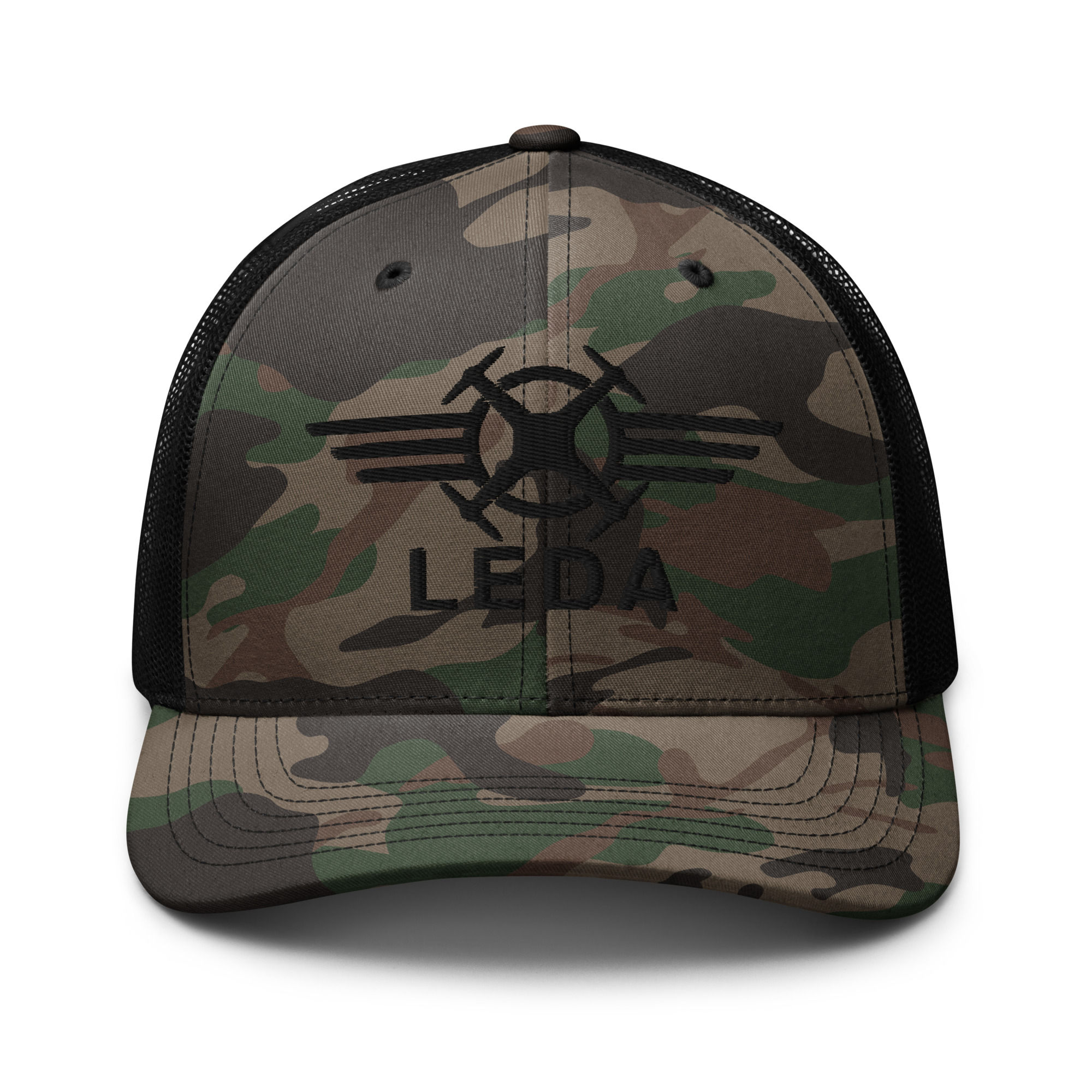 Hat - Camouflage LEDA Trucker