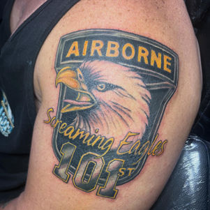 apprentice tattoo; 101st; 101st airborne; moetats; metamorphosis ink; dunedin tattoo; dunedin tattoo shop; tattoo shop near me; Dunedin causeway;