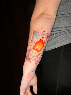 fire; fire tattoo; tarot; tarot card tattoo; arm tattoo; flame; flame tattoo; witchery; Brielle Benefield; tattoo shop near me; dunedin; dunedin florida; dunedin tattoo shop; palm harbor tattoo shop; clearwater tattoo shop