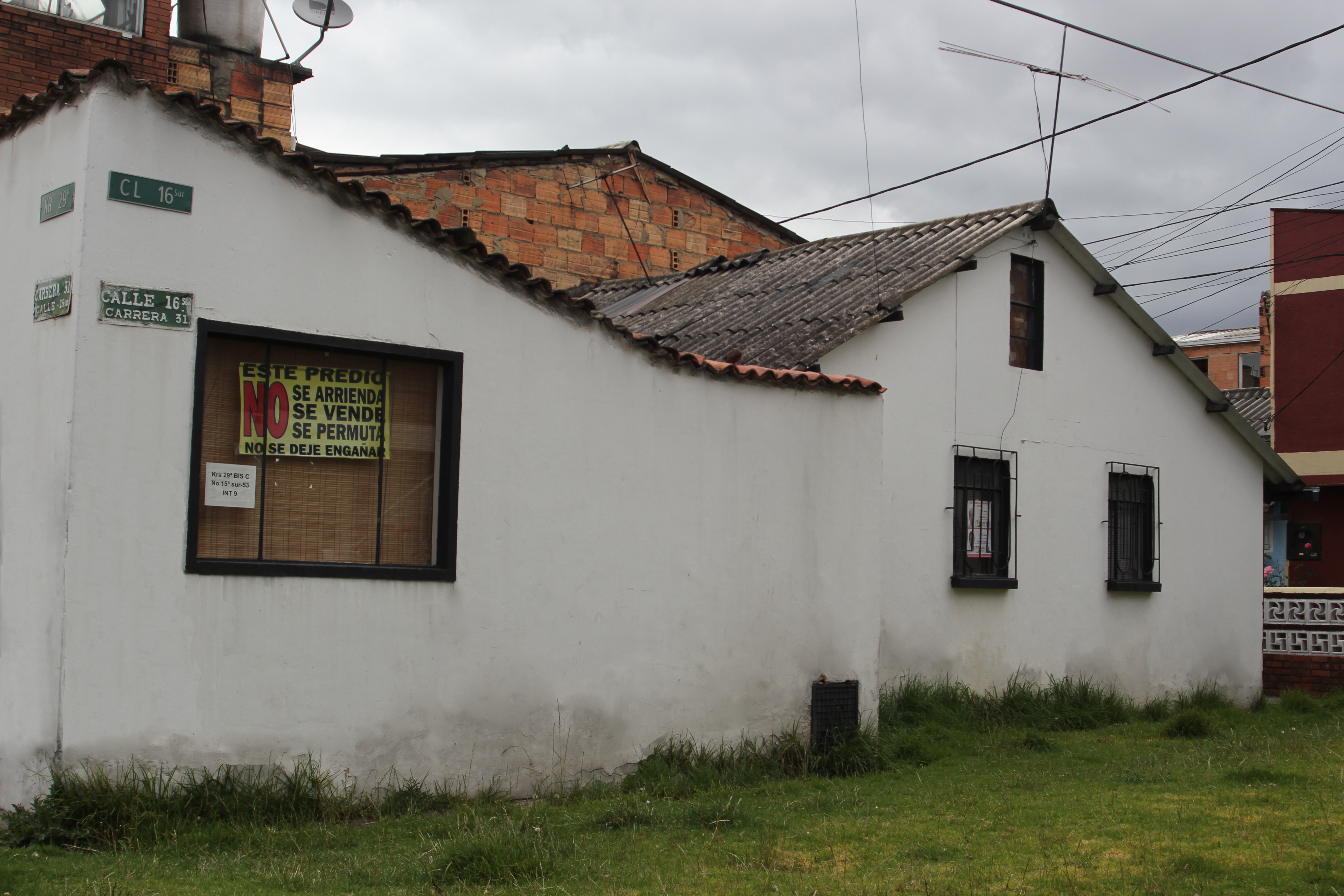 Barrio La Fragua Bogotá