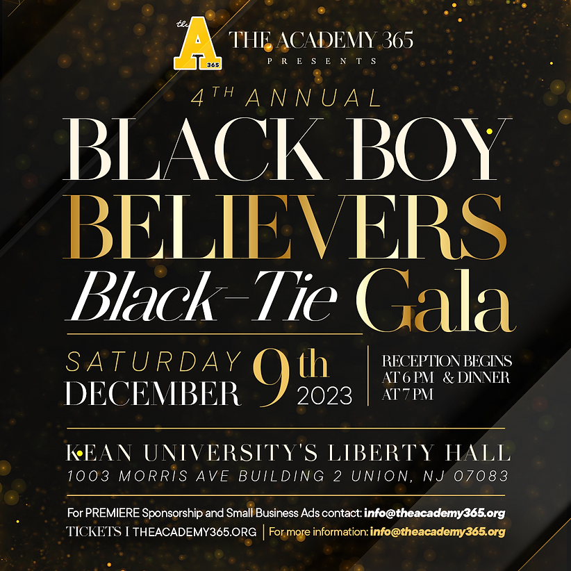 2024 BlackBoy Believers Gala Flyer
