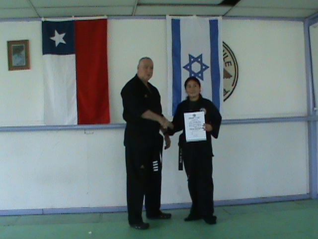 Primera instructora de Krav Maga