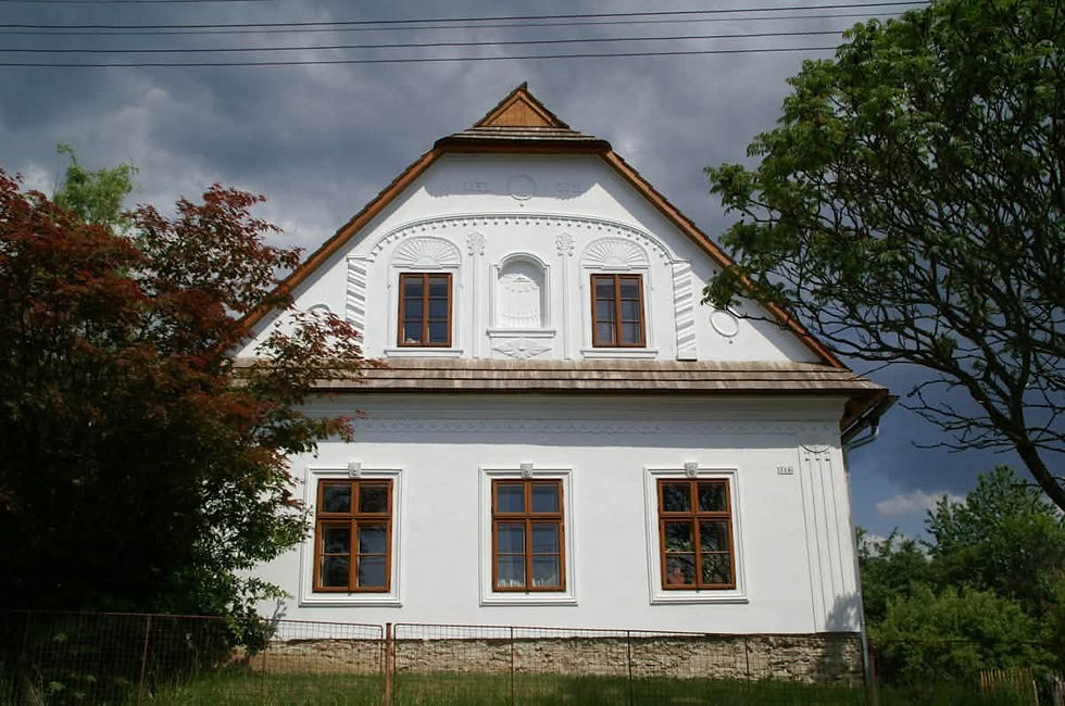 Lidová architektura a štukatérství severního Pomoraví