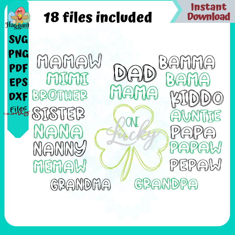 One Big Lucky Family Bundle