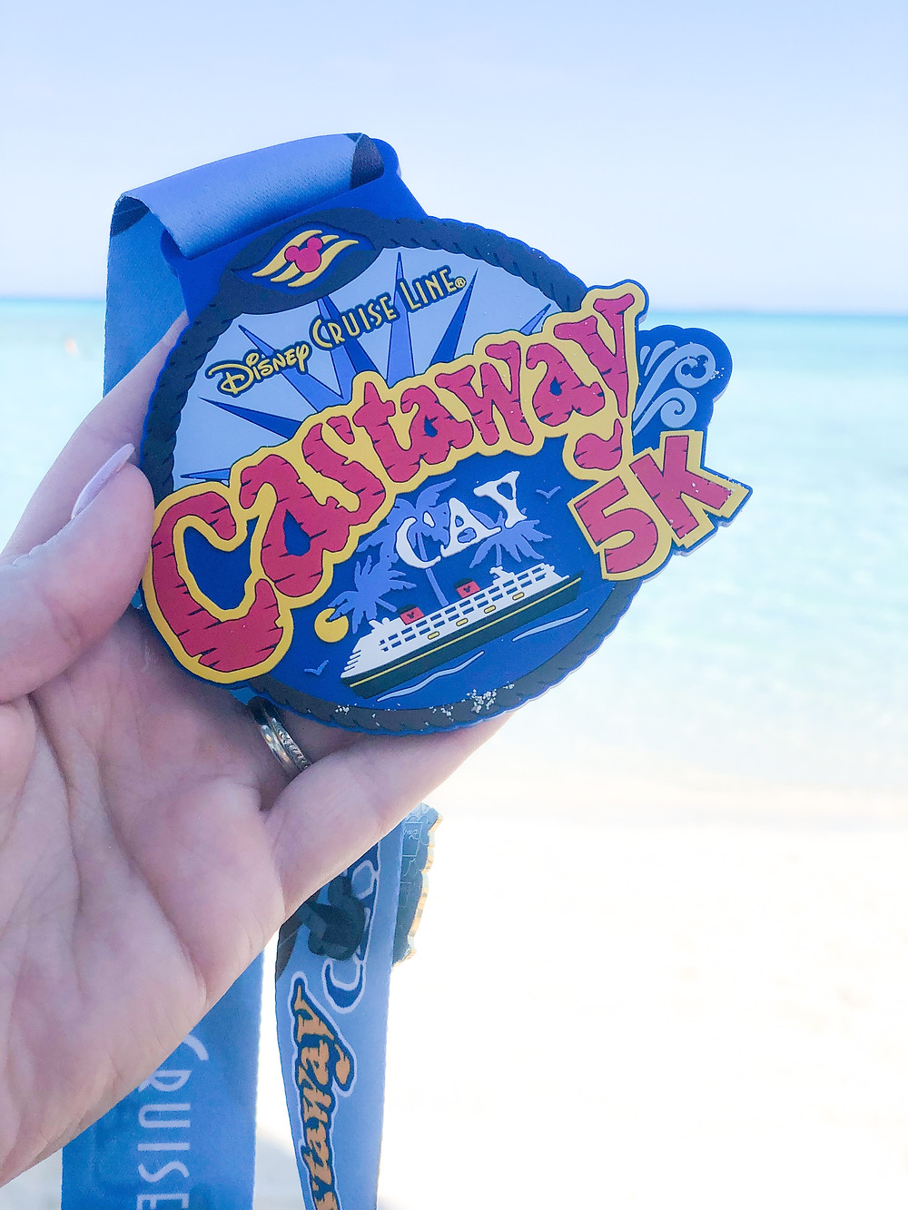 Castaway Cay 5K Medal