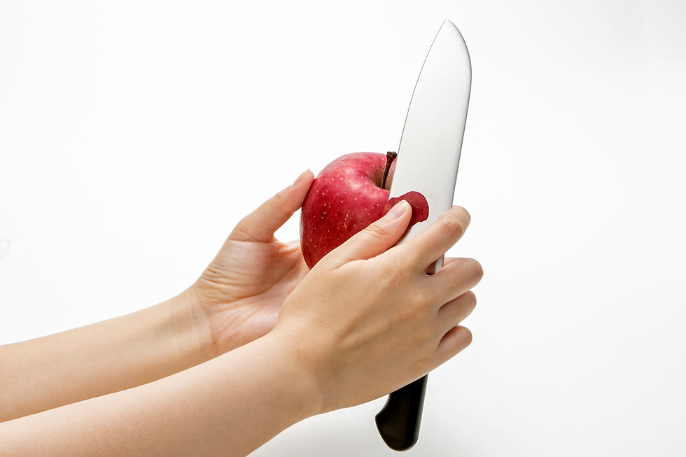 Thumbnail: Green Bell Japan Santoku Knife Stainless Steel  Small SJ K300