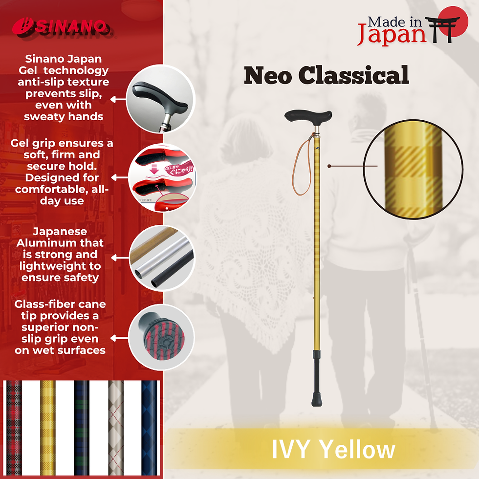 Thumbnail: Sinano Japan Neo Classical Walking Cane