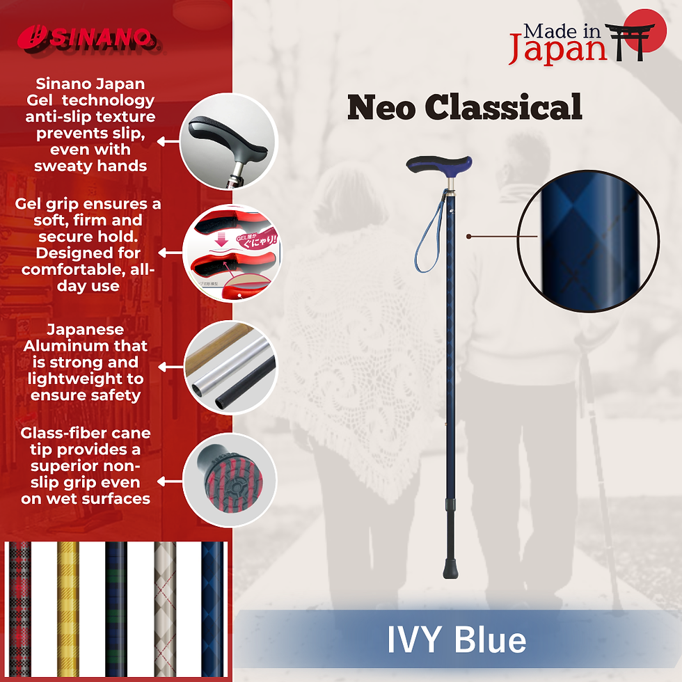 Thumbnail: Sinano Japan Neo Classical Walking Cane