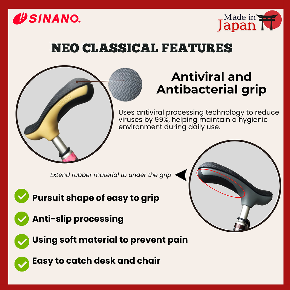 Thumbnail: Sinano Japan Neo Classical Walking Cane