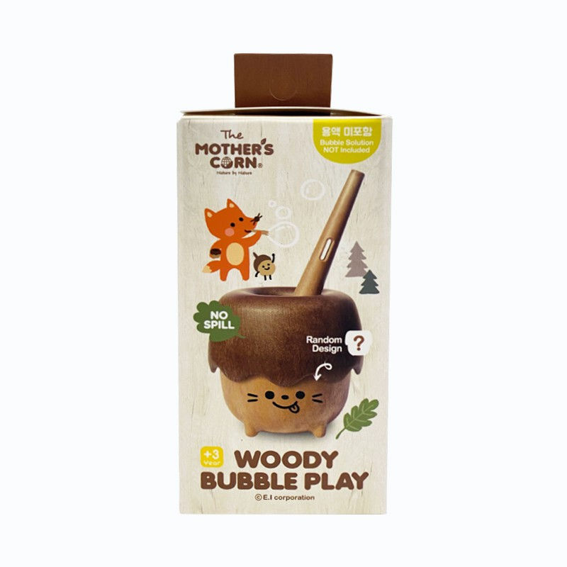 Thumbnail: Mother’s Corn Woody Bubbles Bubble Blower and Bubble Solution set