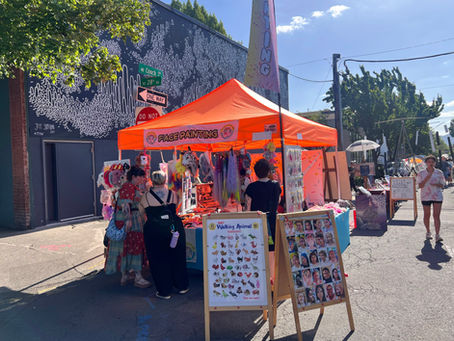 Party Station LLC at Kernside Street Fair 2026: Face Painting Fun for Thousands of Portland Families