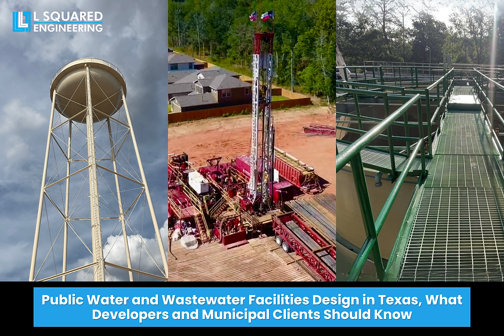Public Water and Wastewater Facilities