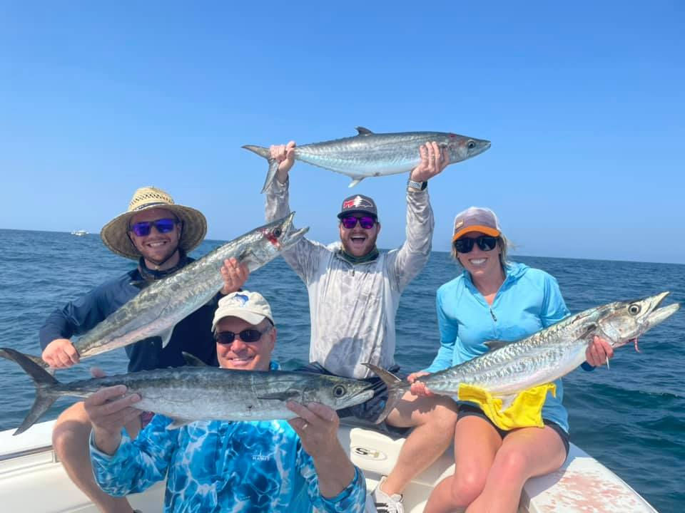 Group of people fishing
