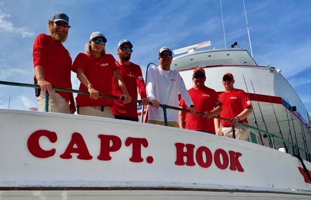 Hilton Head Island Capt. Hook Party Fishing Boat Crew Members