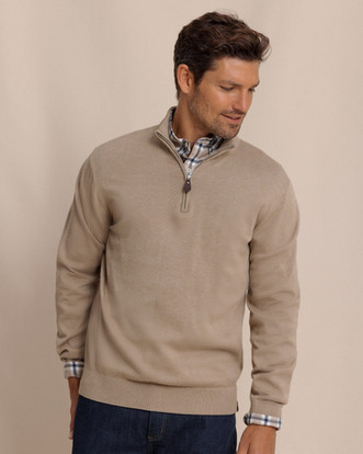 Whitehaven Heather Quarter Zip Sweater,